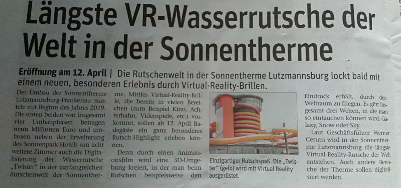 Loftwohnung Mitten Im Rotweinland Raiding Exterior foto